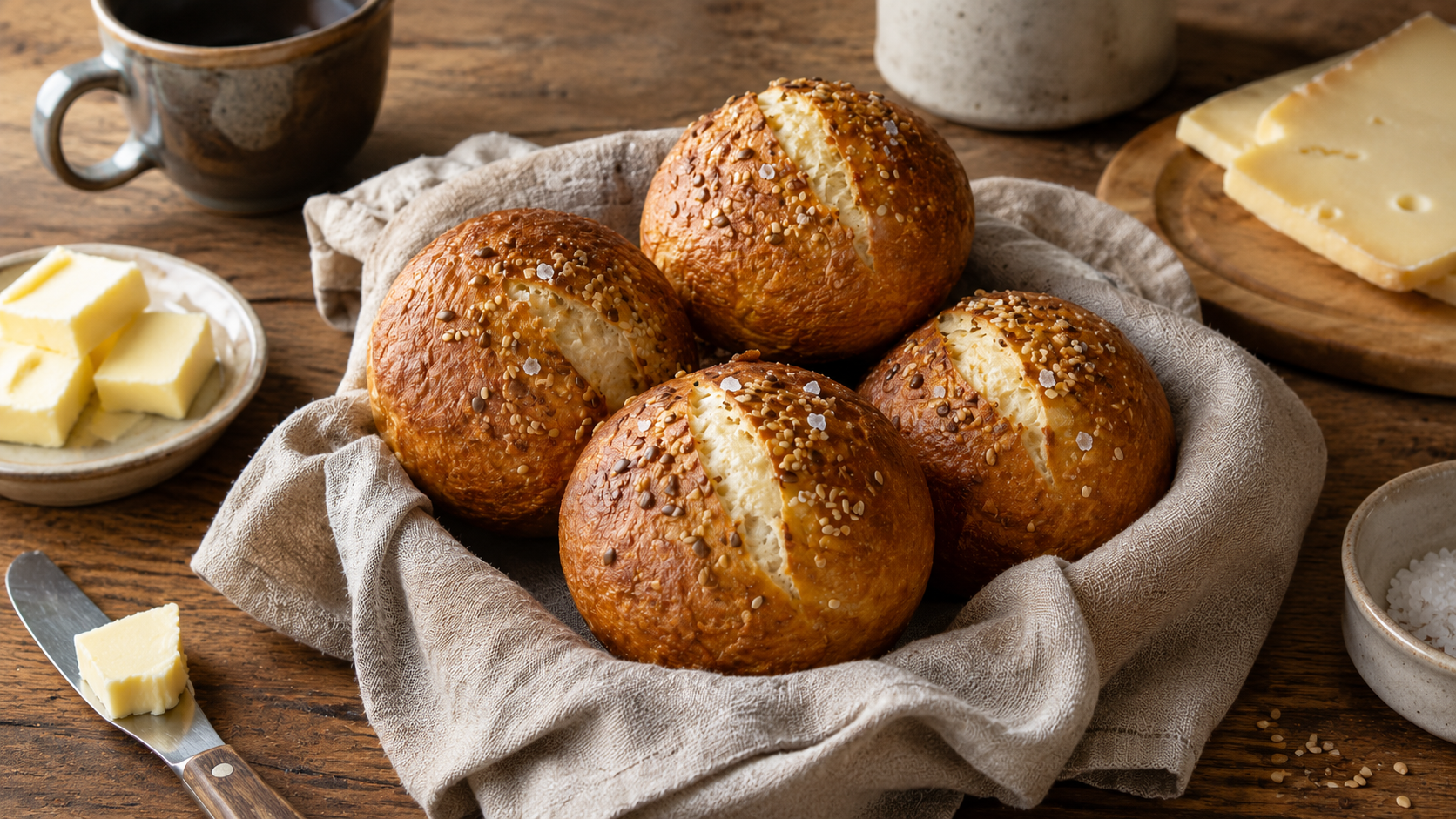 German Bread Recipe: Bakery-Style Crusty Bread You Can Make at Home