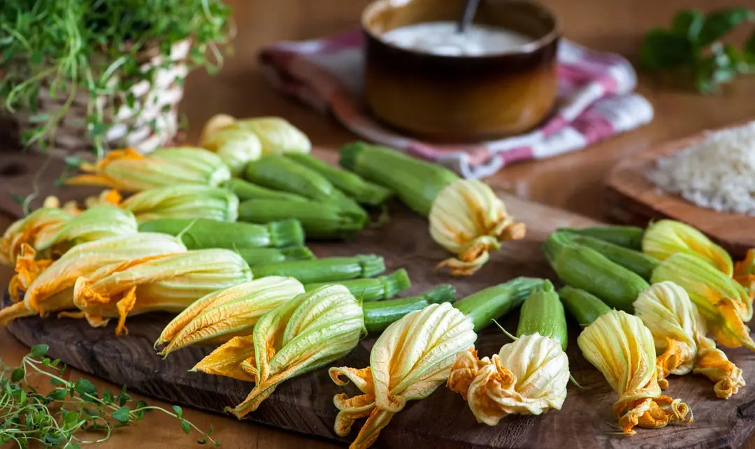 Stuffed Zucchini Blossoms