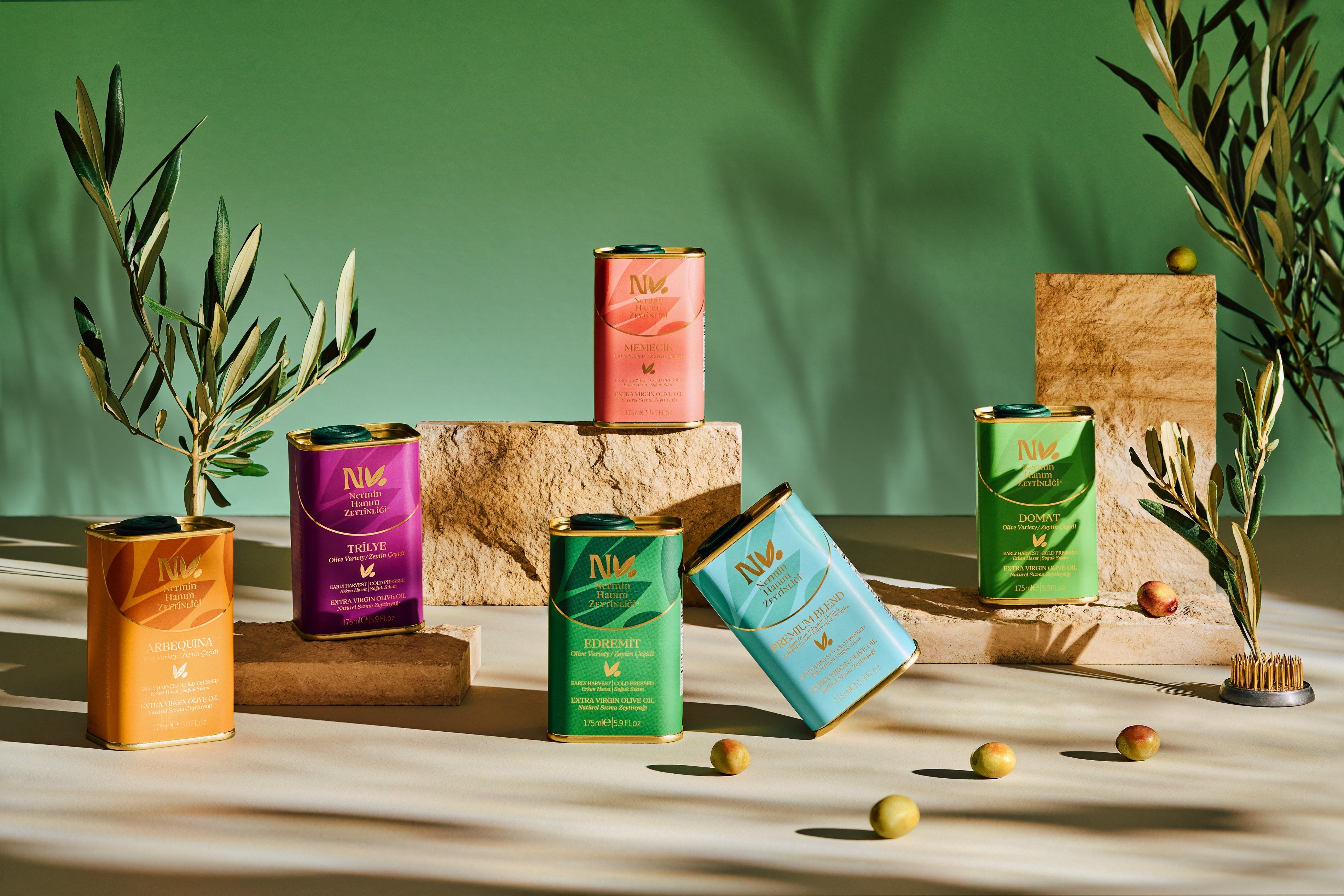 Cold-pressed Extra Virgin Olive Oils – Nermin Olive Oil