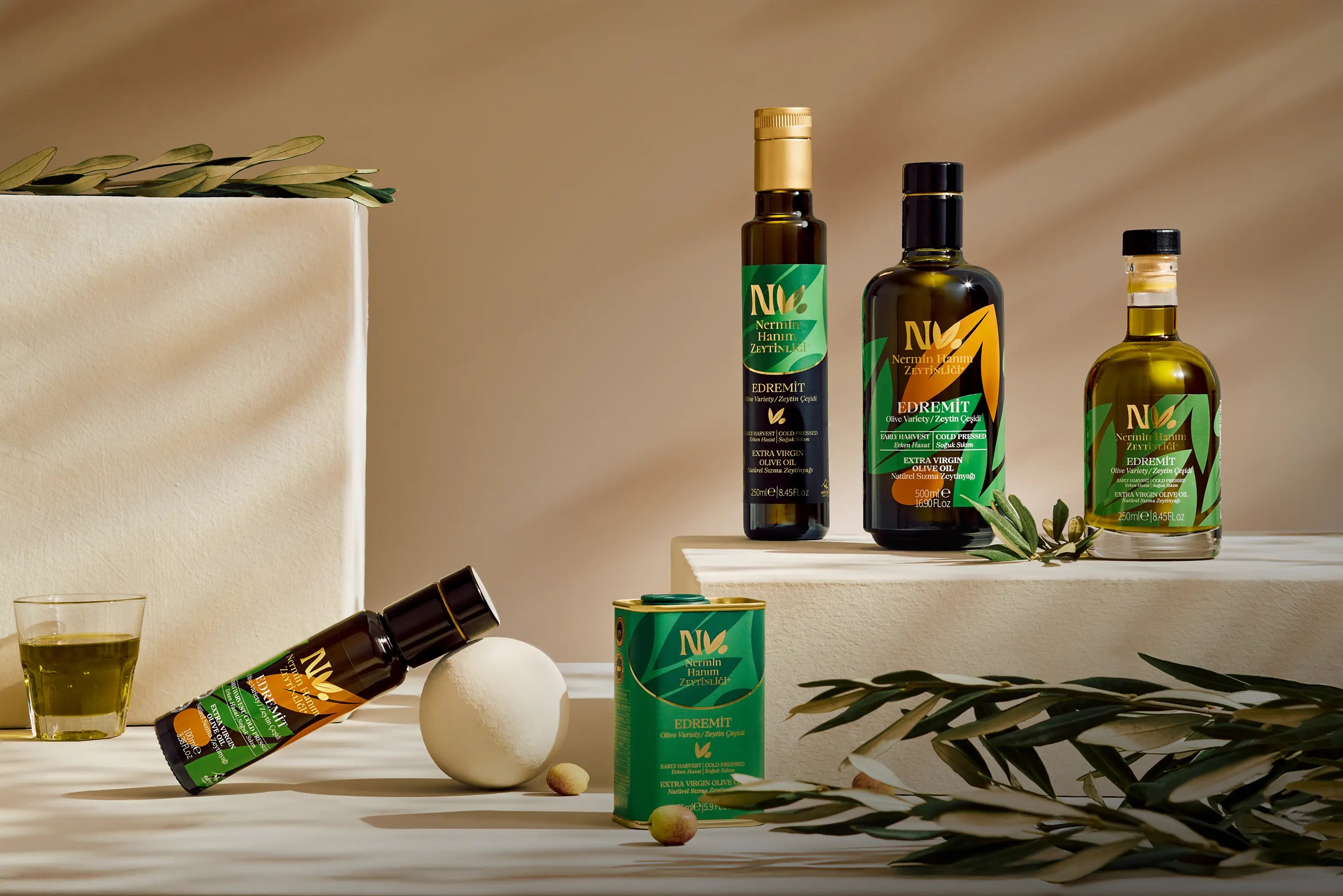 Cold-Pressed Edremit (Ayvalık) Extra Virgin Olive Oil