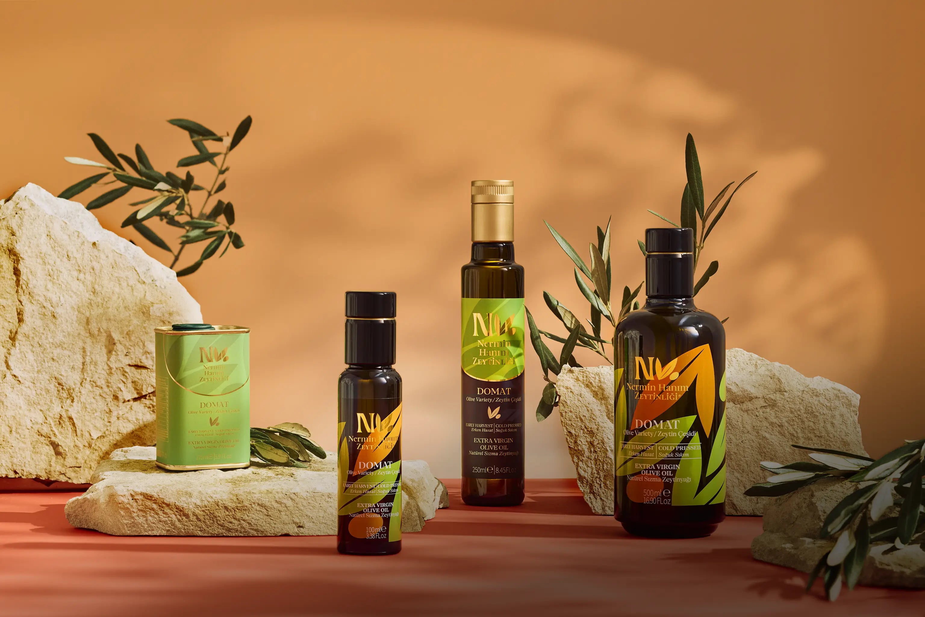 Cold-Pressed Domat Extra Virgin Olive Oil