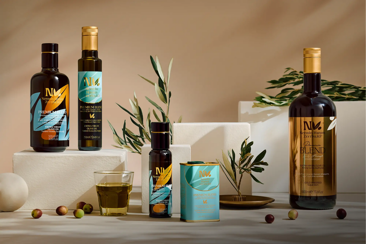 Cold-Pressed Premium Blend Extra Virgin Olive Oil