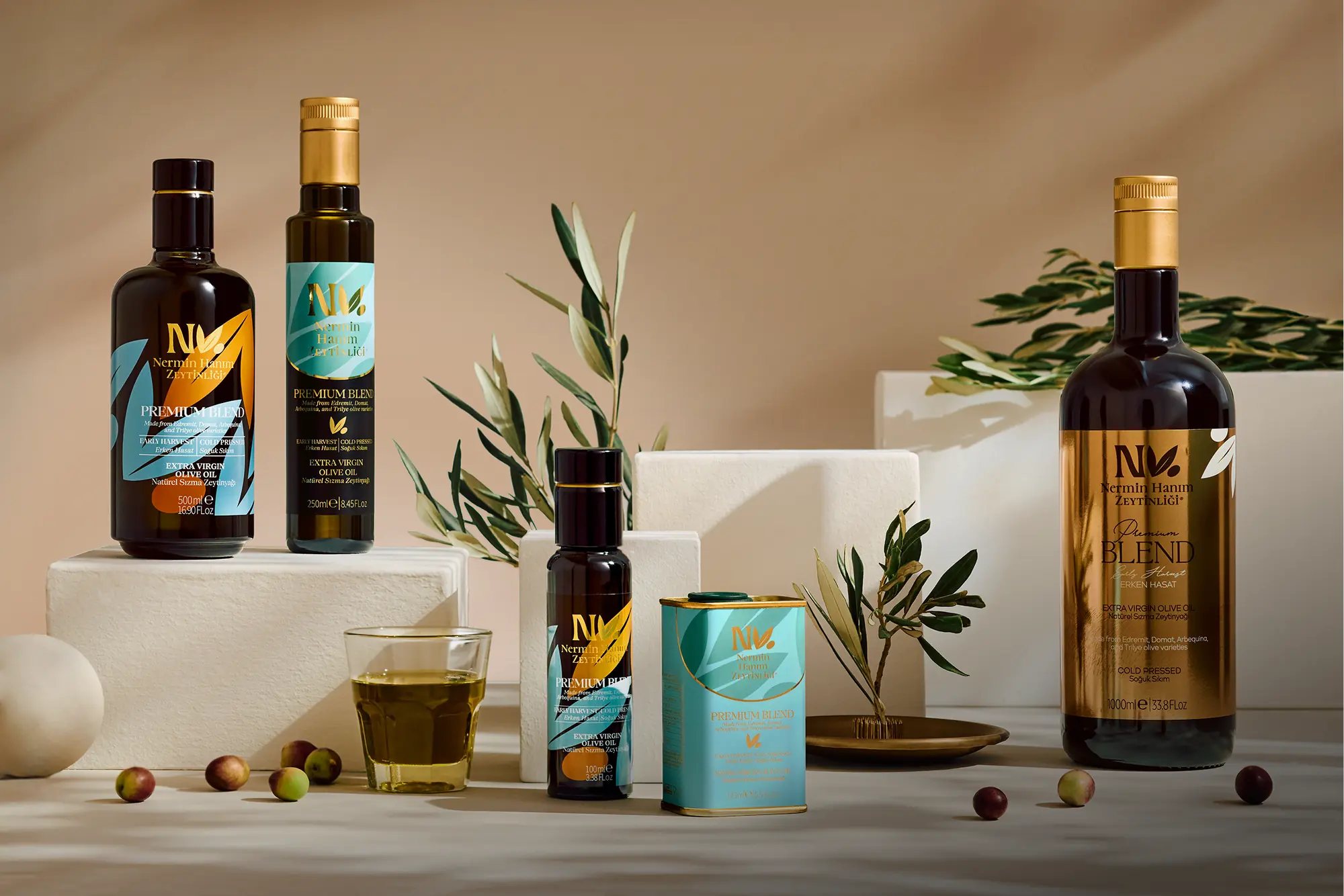 Cold-Pressed Premium Blend Extra Virgin Olive Oil