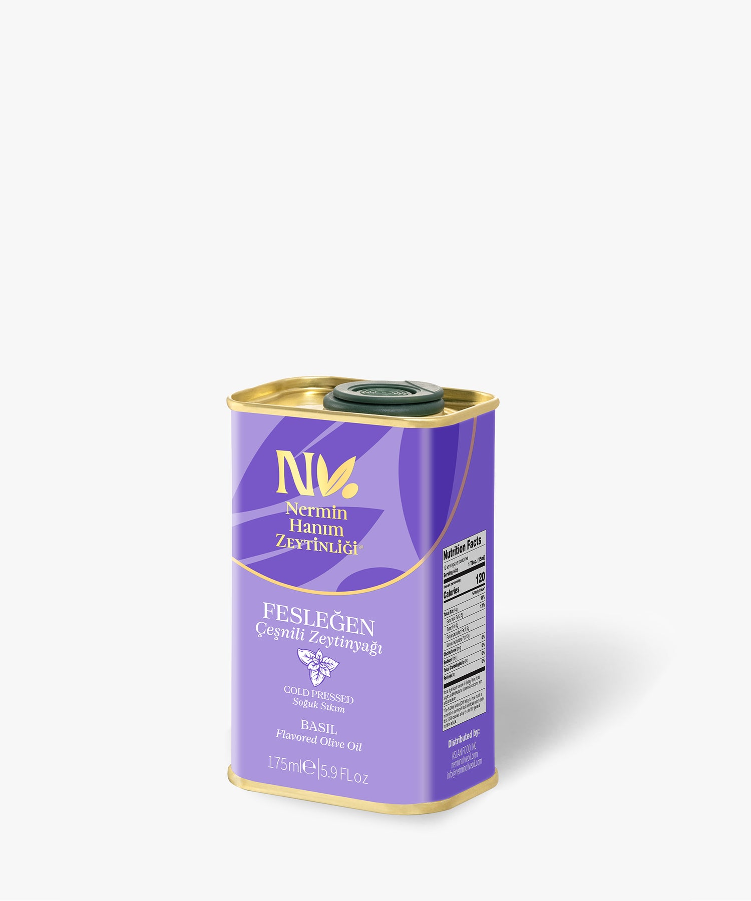 Basil Flavored Olive Oil 5.9 FL OZ (175ML)