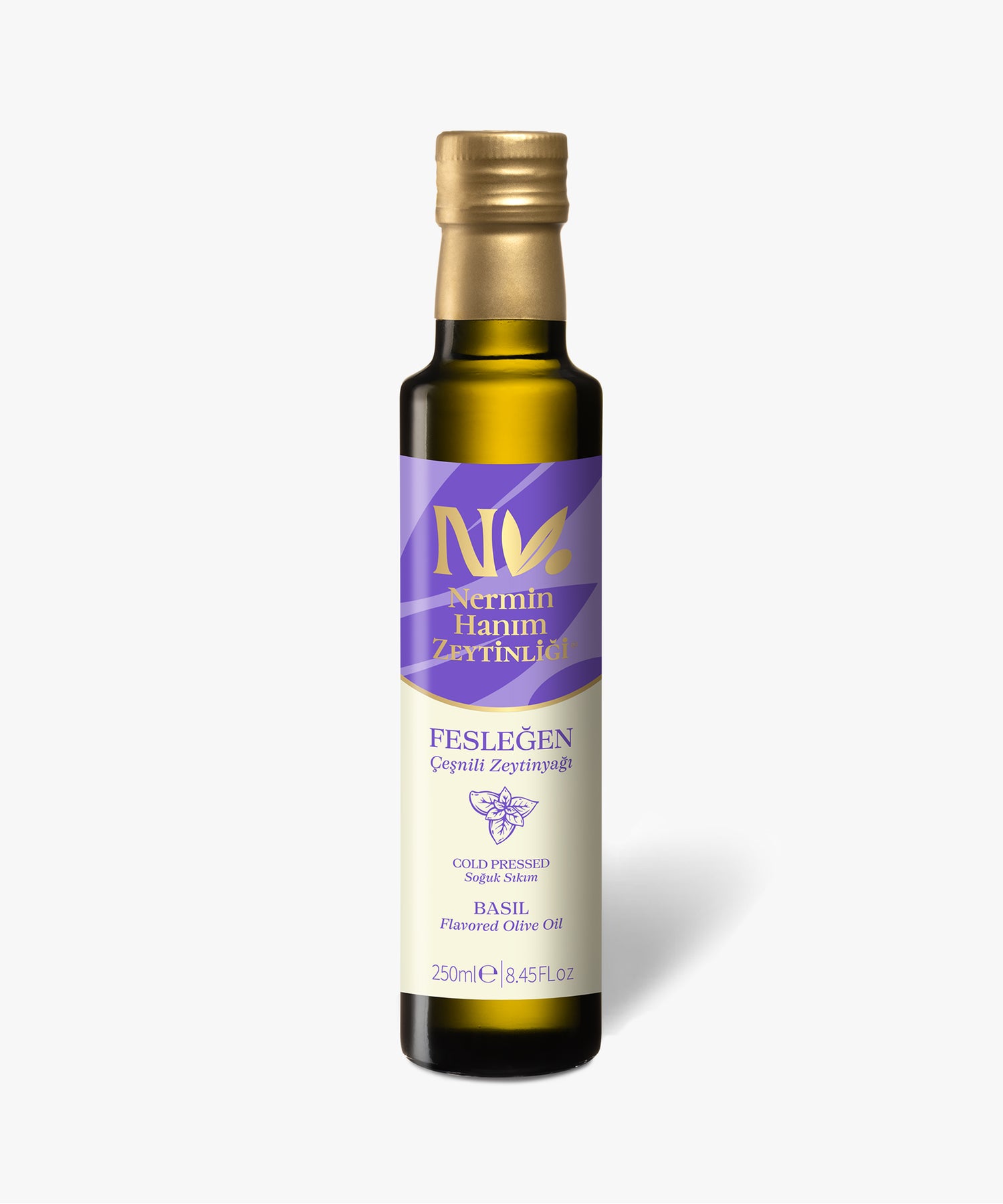 Basil Flavored Olive Oil 8.45 FL OZ (250ML)