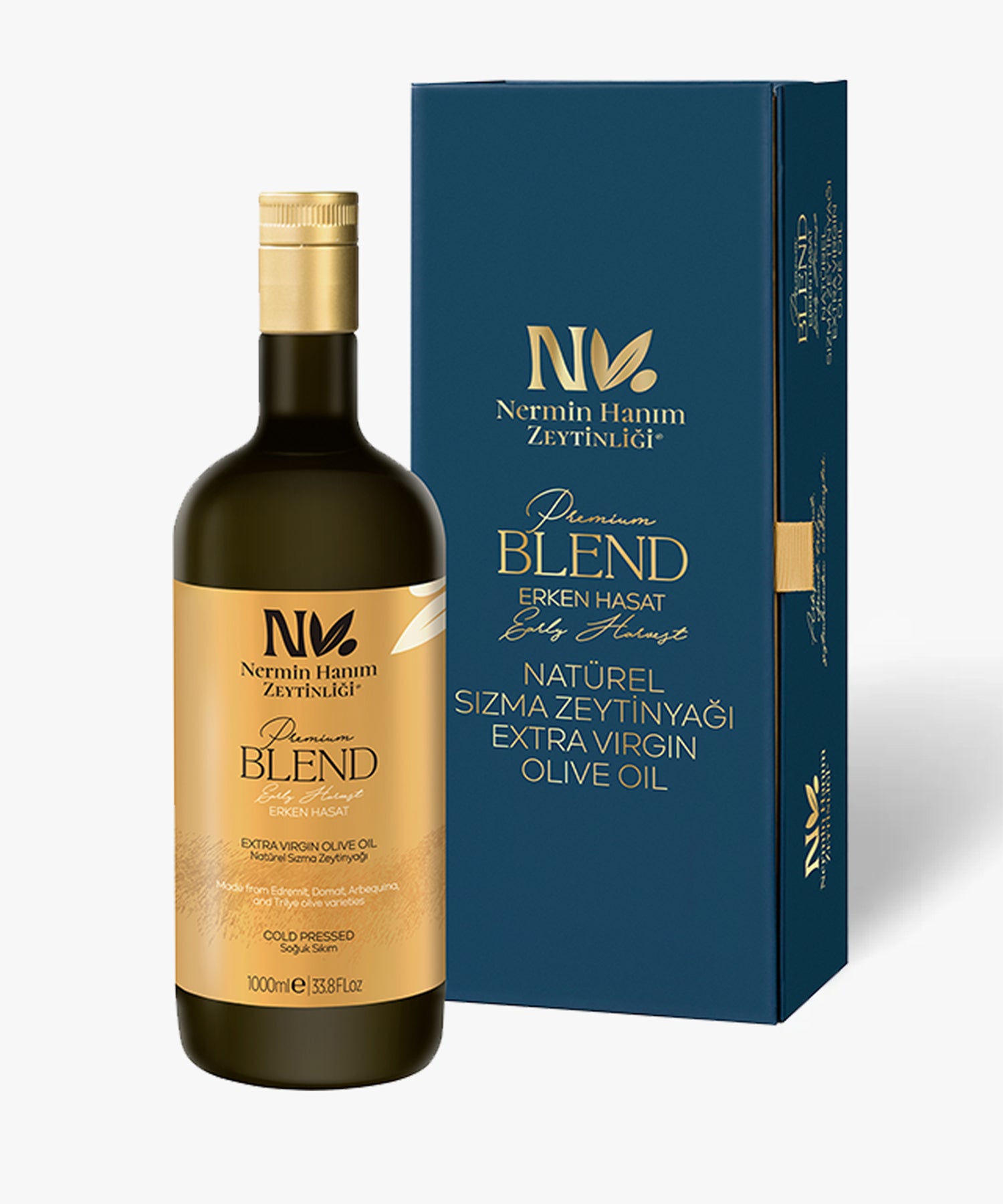BLEND - Early Harvest EVOO 33.8 FL OZ (1000ML) with a gift box