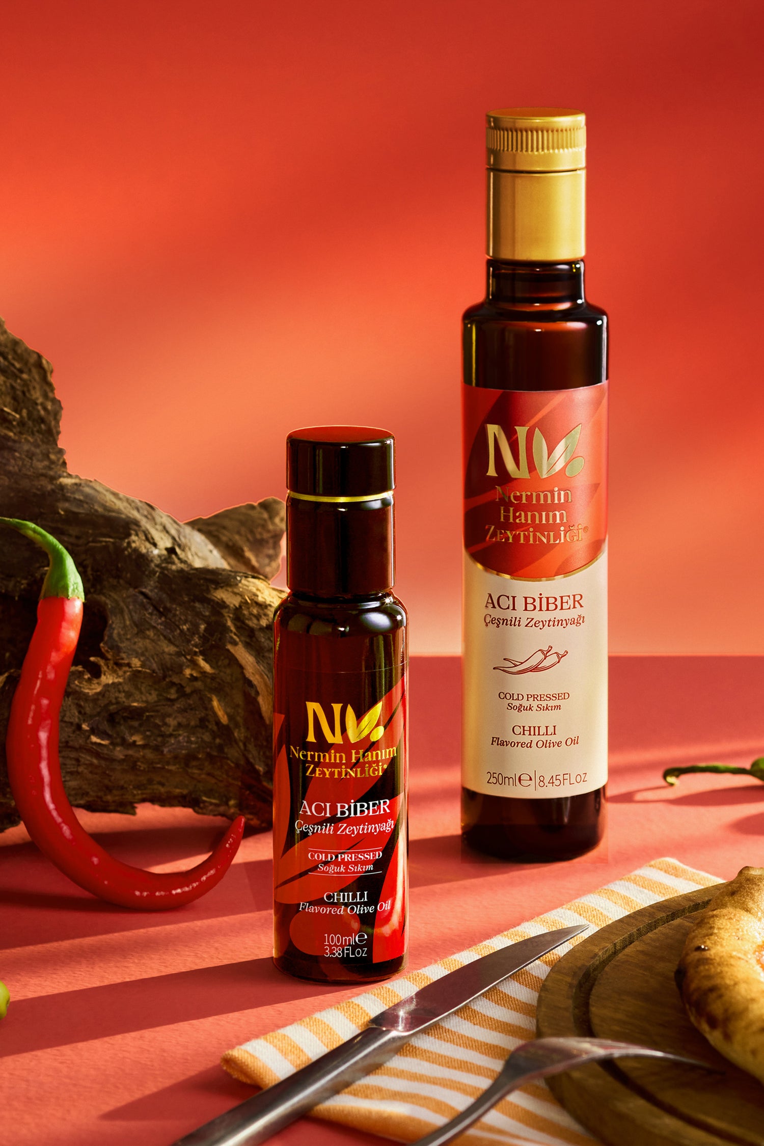 Chili Flavored Olive Oil 8.45 FL OZ (250ML)