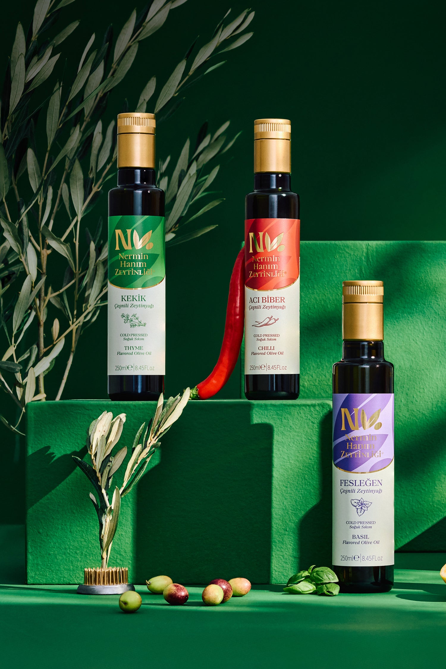 Thyme Flavored Olive Oil 8.45 FL OZ (250ML)