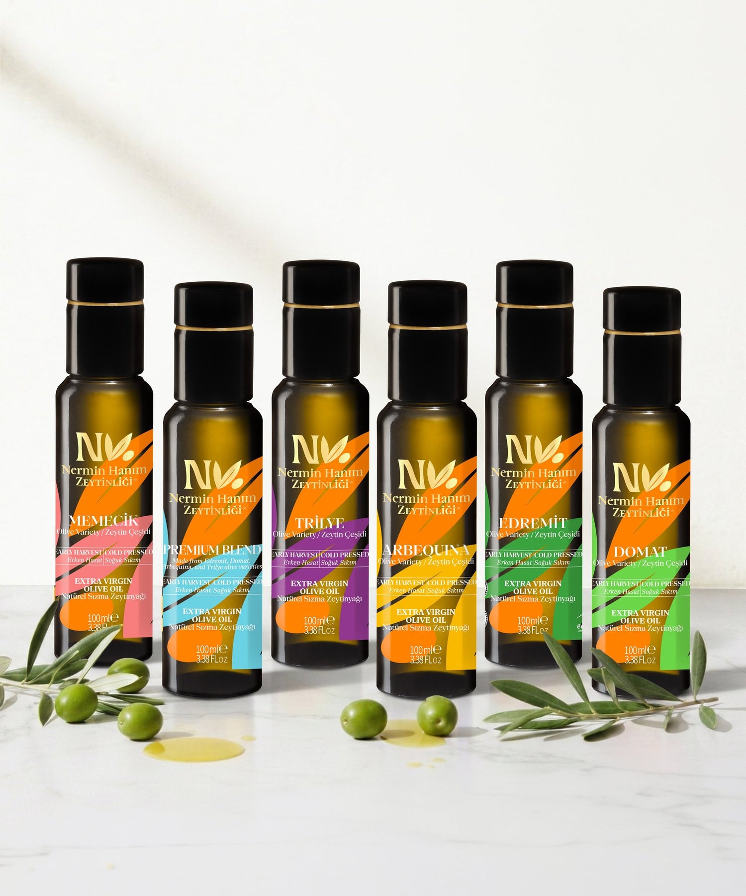 The Mini EVOO Set (6 x 3.38 FL OZ)